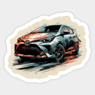 Toyota Yaris Sticker